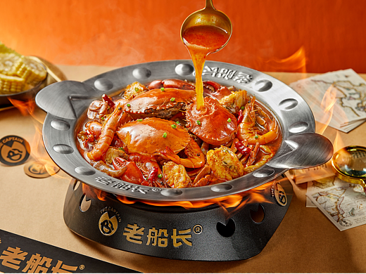 美食拍摄 | 老船长肉蟹煲 X 口水视觉