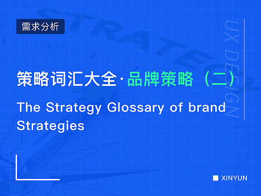策略词汇大全·品牌策略