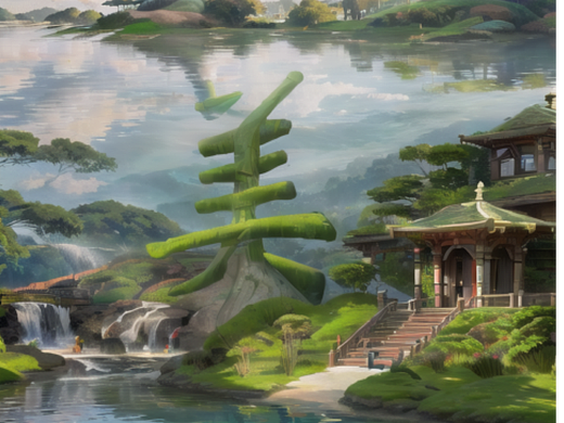 2023设计基础广美AI融合设计作业