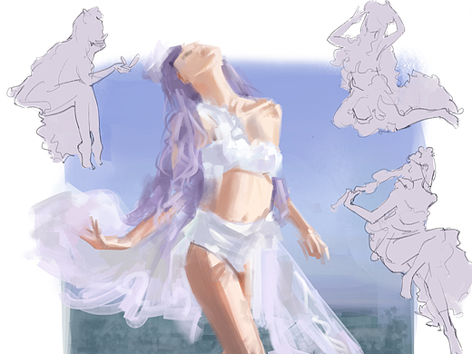 速写打卡DAY11（个人主页-ZNjMyNzE3MjQ=） - 创作习作 - 站酷设计师zhanyf原创素材 - 站酷ZCOOL