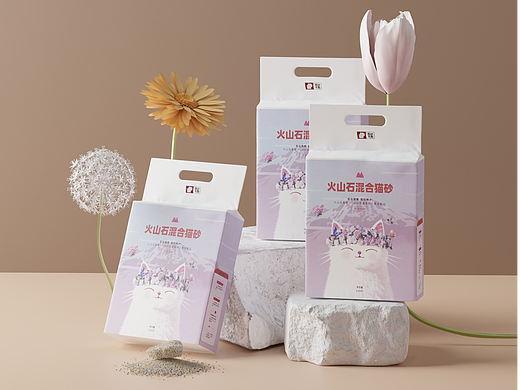 鸟语花香火山石猫砂