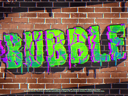 AE模板|创意动态喷漆涂鸦标志展示片头动效动画宣传片