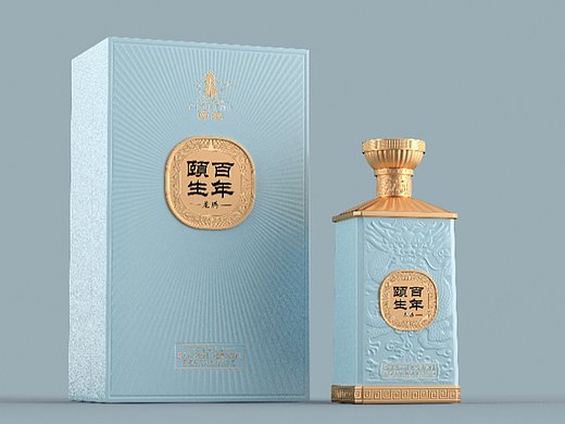 百年颐生 | 酒包装设计（个人主页-ZNjczMDA0NjQ=） - 包装 - 站酷设计师接单赚钱买猫粮原创素材 - 站酷ZCOOL