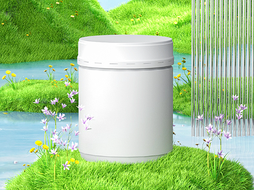 C4D阿诺德渲染器植物场景