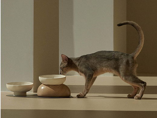 卵石系列·宠物食碗 | Riikyu × QINMIAN DESIGN