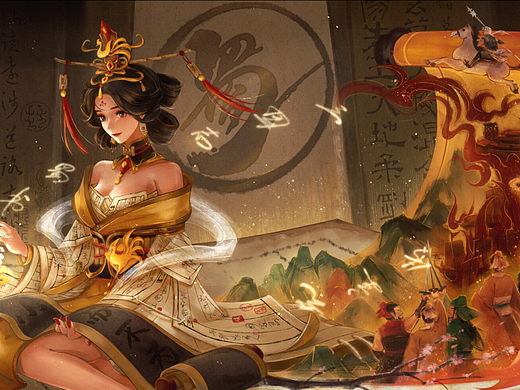三国杀【一将成名-国潮典韵】-族吴苋-古籍