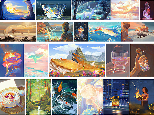 【色彩】五月色彩练习