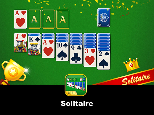 Solitaire休闲游戏界面