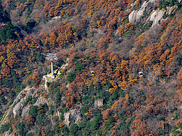 九華山最美的地方-花臺秋色
