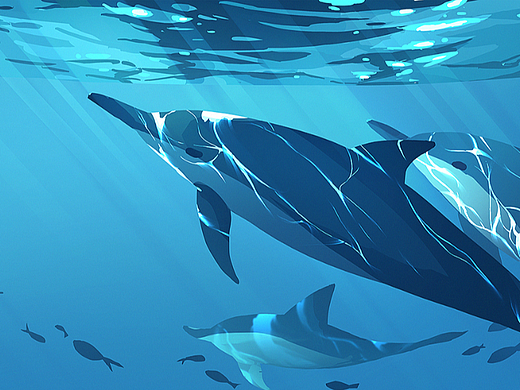 【色彩治愈之旅】梦幻海底