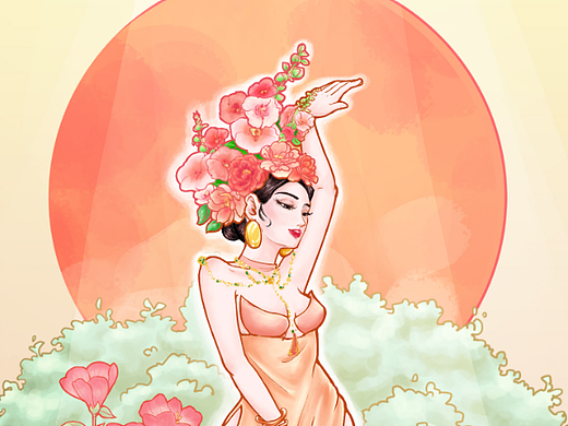 人物插画 练习01