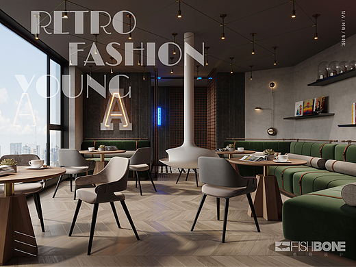 鱼骨设计——堤亚墨城市酒店