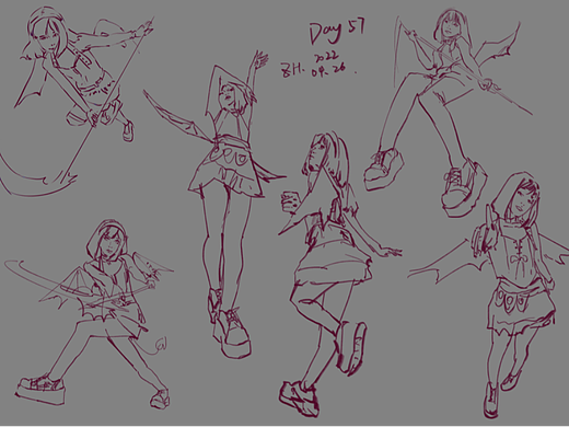 #速写60天挑战赛# day57 @速写班长