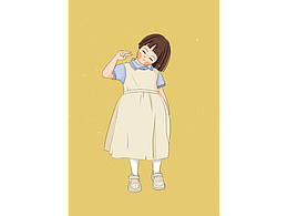 用画笔记录家人 | 小侄女