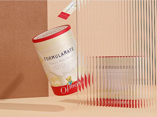 Ofmom Formulamate 益生菌包装设计