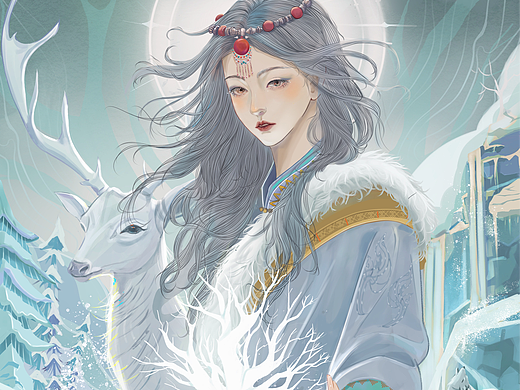 四季系列冬---神女