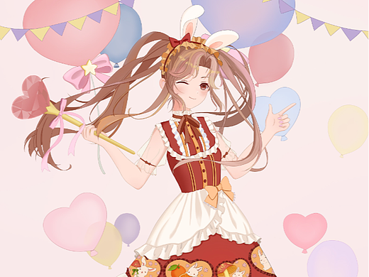 兔耳美少女