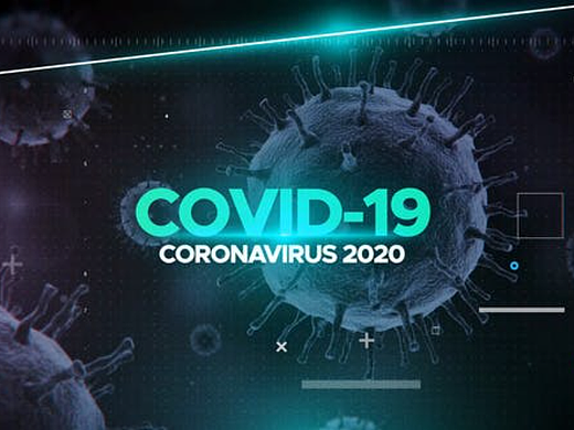 AE模板 | 科技动态故障医学标题冠状病毒研讨图片片头