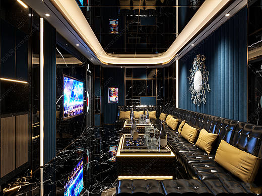  KTV酒吧效果图案例