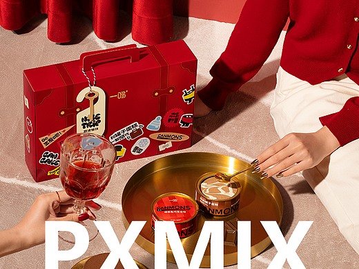 甜品摄影丨一鸣 圣诞&CNY礼盒 x 光影集 PXMIX