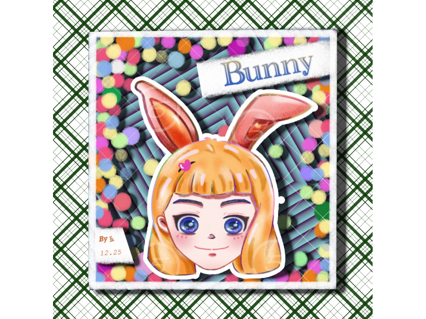 Bunny兔少女战士--头像设计
