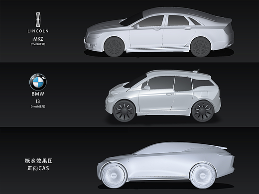 Alias汽车逆向/正向数据模型  | 林肯 MKZ&BMW I3 & ..