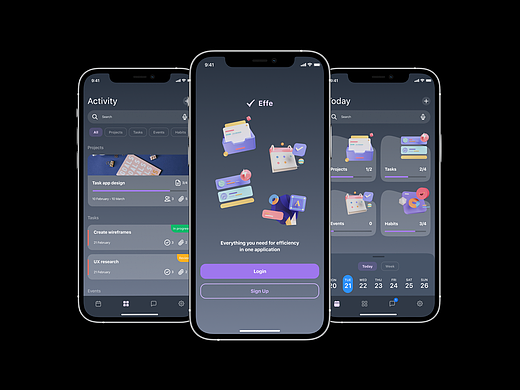 Effe / Task managing app