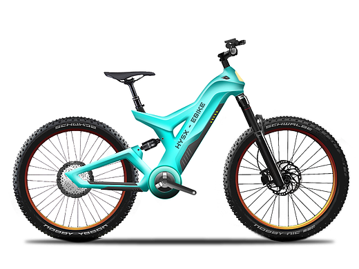 碳纤维软尾电动自行车 E-bike