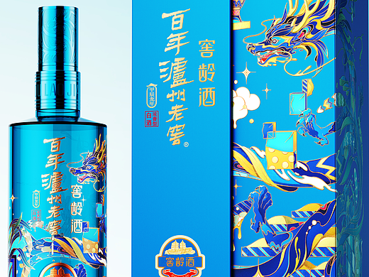 泸州老窖 X 甲古文設計｜百年泸州老窖·窖龄酒生肖酒