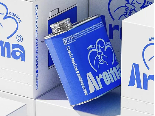 Design-sharing 蓝色咖啡