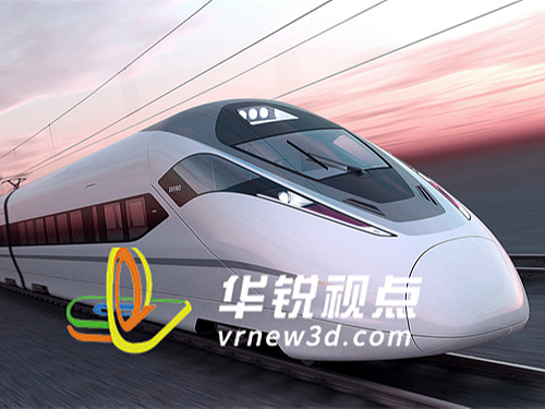 火车运行AR/vr仿真立体展示应用优势-深圳华锐视点