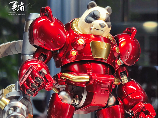 狩人小队 1:24 神荼 国创机甲拼装模型