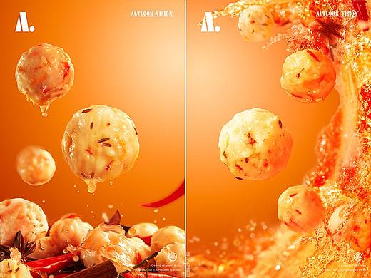 食品摄影 / 虾球零食拍摄 by altlook®