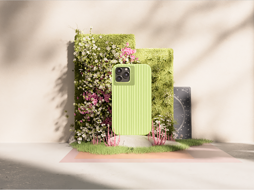 手机壳动画渲染