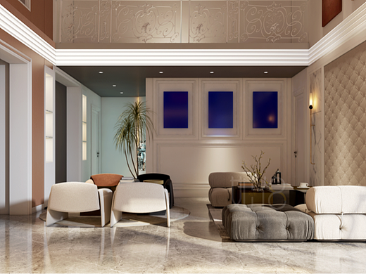 A13女仆馆-软装改造(效果图)