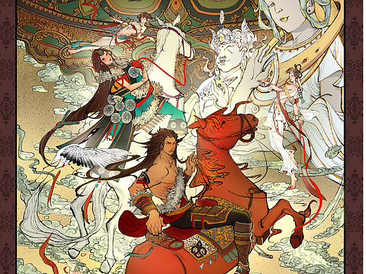 安定三界（个人主页-ZNjYwMzUyMzI=） - 艺术插画 - 站酷设计师是Sezo菌原创素材 - 站酷ZCOOL