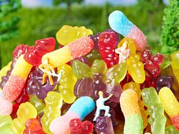 糖果创意场景拍摄效果图1-原图