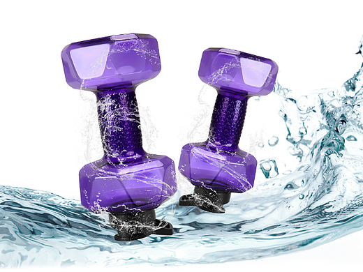 亚马逊主图详情页设计-多功能水下哑铃