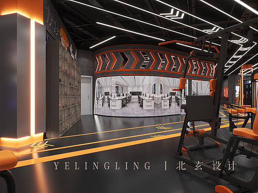 健身房设计案例丨每天锻炼，强身健体