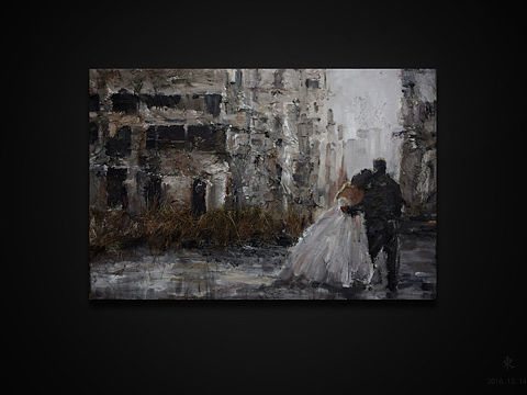 小东油画《战无爱》