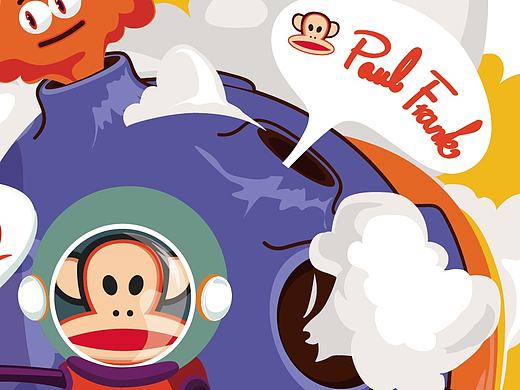 冒险造型师 - 冒险岛2&Paul Frank联名款服装图案设计征集