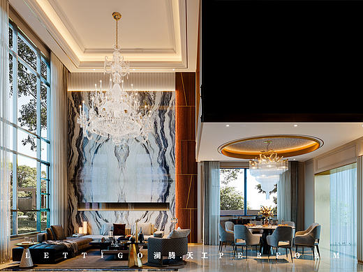 港式轻奢风别墅，高级都市范儿