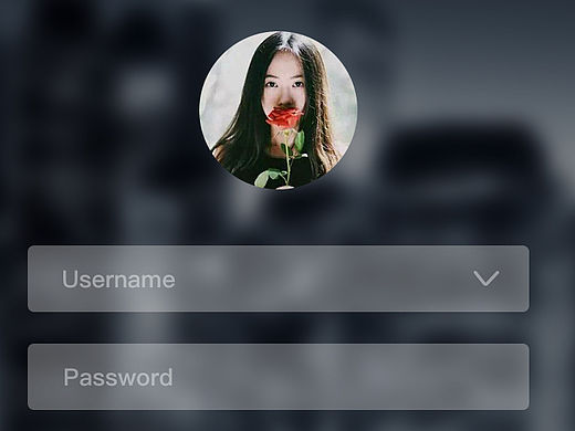 登錄頁(yè)面（個(gè)人主頁(yè)-ZMTU2MTUxODQ=） - APP界面 - 站酷設(shè)計(jì)師瘋駱駝原創(chuàng)素材 - 站酷ZCOOL
