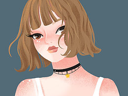 iPad插画人物-五