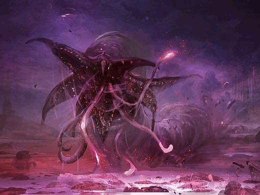 《克苏鲁神话：众神典藏图集》插画