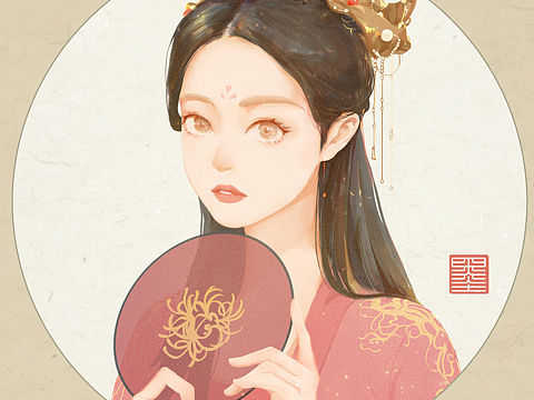 赠墨夫人（个人主页-ZNTMxOTc2ODg=） - 创作习作 - 站酷设计师x竹子x原创素材 - 站酷ZCOOL