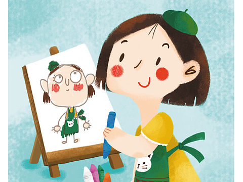 只会画画儿（个人主页-ZMjQzMTY3NjA=） - 儿童插画 - 站酷设计师布三布四原创素材 - 站酷ZCOOL