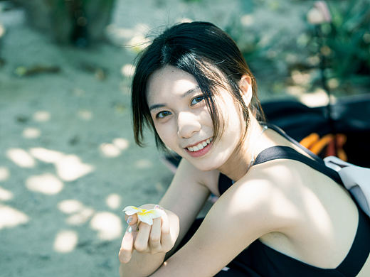 时光定格你的笑