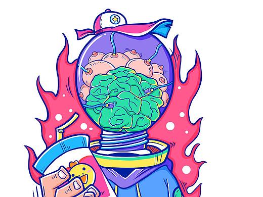 喝了鸡血灵感满满