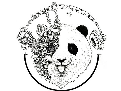 这几年画的熊猫